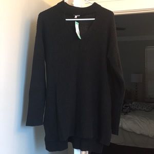 NWT black sweater